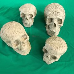 Celtic Stylised Skulls - Set of 5