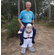 Man on knight shoulder