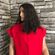 mannequin with red tunic