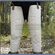 white quilted leg padding