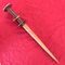 dagger on red background